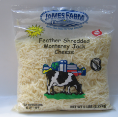 Cheese Shredded Monterey Jack 5 lbs
