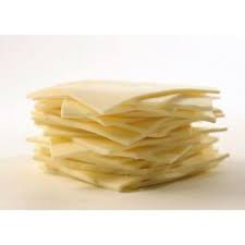 Cheese White American Sliced 4/5 Lb
