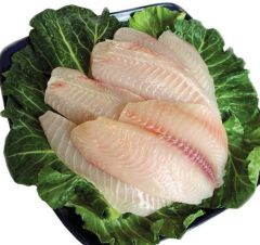 [1709] Frozen Tilapia Fillets 3-5 oz 10 lbs