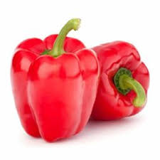 [1108] Pepper Bell Red 1-1/9 Bu 25 Lb