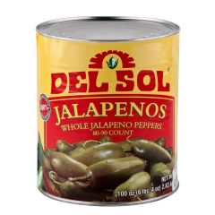 [4026] Nacho Sliced Jalapeno Peppers 6/#10 Can